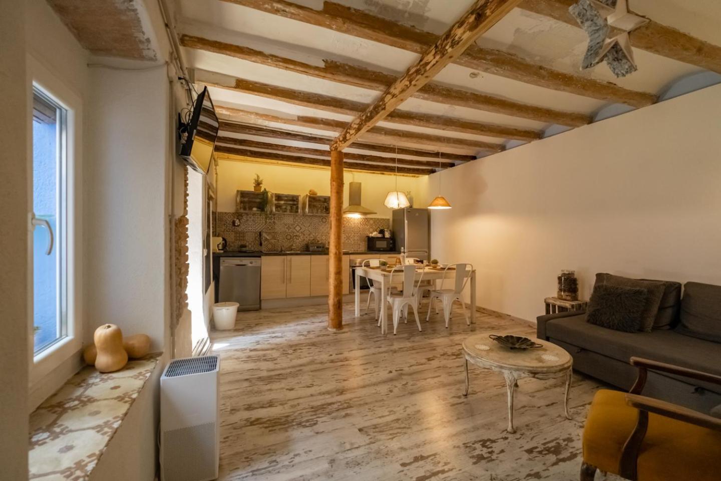 Apartamento en el corazón de Tarragona. Planta baja con patio. Exterior foto