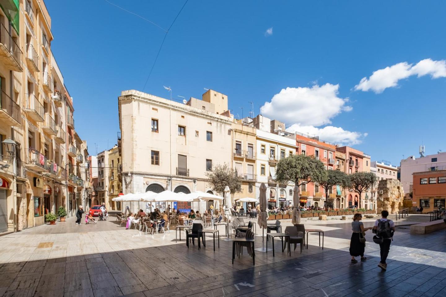 Apartamento en el corazón de Tarragona. Planta baja con patio. Exterior foto